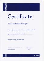 Сертификат врача Седлецкая Е.В.