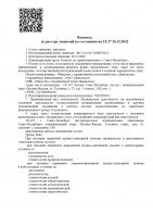 Сертификат отделения Тележная 32