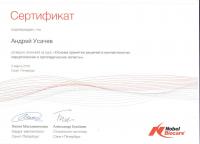 Сертификат врача Усачев А.Р.