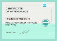 Сертификат врача Степанова В.И.
