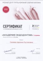 Сертификат врача Галеева А.Р.