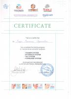 Сертификат врача Хади Н.А.