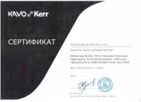 Сертификат врача Насибли В.М.
